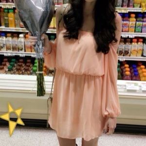 Off the shoulder dress